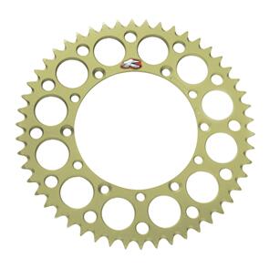 RENTHAL RE112U52049H RENTHAL SPROCKET REAR HARD ANODISED 49T ALLOY 7075 T6 GROOVD