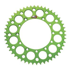 RENTHAL RE112U52050GEGN RENTHAL SPROCKET REAR 50T GRN ALLOY 7075 T6 GROOVED