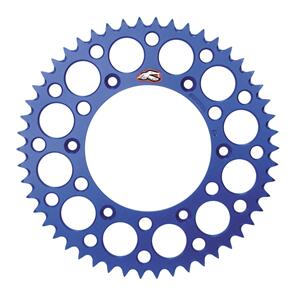 RENTHAL RE121U42848GPBU RENTHAL SPROCKET REAR BLU 48T ALLOY 7075 T6 GROOVED