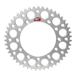 RENTHAL RE123U52051S RENTHAL SPROCKET REAR SIL 51T ALLOY 7075 T6 GROOVED SUZ