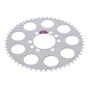 RENTHAL RE129C42854GPSI RENTHAL SPROCKET REAR SIL 54T ALLOY 7075 T6 GROOVED YAM