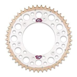 RENTHAL RE150052052G RENTHAL SPROCKET TWINRING SIL 52T BI-METAL GROOVED PKD