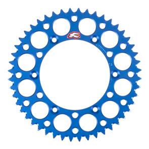 RENTHAL RE150U52048GBBU RENTHAL SPROCKET REAR BLU 48T ALLOY 7075 T6 GROOVED