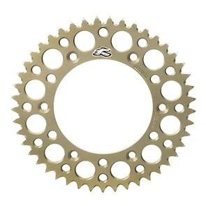 RENTHAL RE150U52048H RENTHAL SPROCKET REAR HARD ANODISED 48T YAM T6 GROOVED
