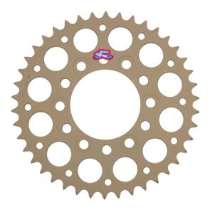 RENTHAL RE184U52542PHA RENTHAL SPROCKET REAR SIL 42T ALLOY 7075 T6 GROOVED KAW