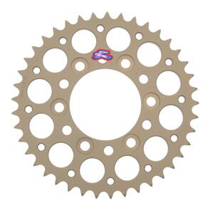 RENTHAL RE184U53041PHA RENTHAL SPROCKET REAR SIL 41T ALLOY 7075 T6 GROOVED KAW