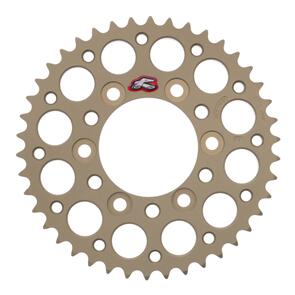 RENTHAL RE184U53042PHA RENTHAL SPROCKET REAR SIL 42T ALLOY 7075 T6 GROOVED KAW