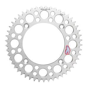 RENTHAL RE189U42050GRSI RENTHAL SPROCKET REAR SIL 50T ALLOY 7075 T6 GROOVED HON MI