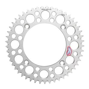 RENTHAL RE189U42054GRSI RENTHAL SPROCKET REAR SIL 54T ALLOY 7075 T6 GROOVED HON