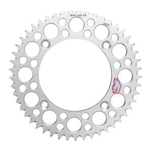 RENTHAL RE189U42057GRSI RENTHAL SPROCKET REAR SIL 57T ALLOY 7075 T6 GROOVED HON