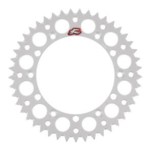 RENTHAL RE216U52045GPSI RENTHAL SPROCKET REAR SIL 45T ALLOY 7075 T6 GROOVED GAS