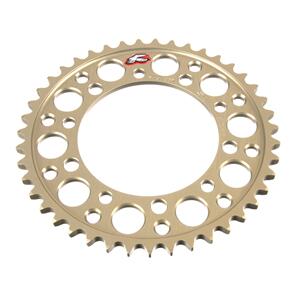 RENTHAL RE409U53043PHA RENTHAL SPROCKET REAR SIL 43T ALLOY 7075 T6 GROOVED SUZ