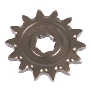 RENTHAL RE43142014GP RENTHAL FRONT SPROCKET 14T GROOVED KAW