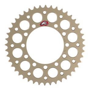 RENTHAL RE456U52044PHA RENTHAL SPROCKET REAR HARD ANODISED 44T 44P-HA ULTRALIGHT