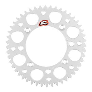 RENTHAL RE518U42048GPSI RENTHAL SPROCKET REAR SIL 48T ALLOY 7075 T6 GROOVED KTM HUSQ