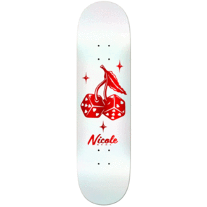 REAL DECK NICOLE HAUSE HIGHROLLERS 8.35 TWIN NOSE