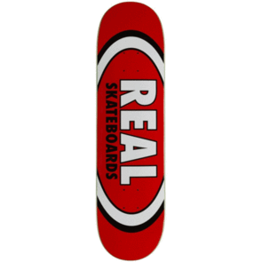 REAL DECK TEAM CLASSIC OVAL 8.12 RED