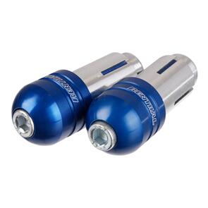 RENTHAL HANDLEBAR END PLUGS BLU (SET)