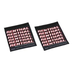 RENTHAL HANDLEBAR CLEAN GRIP BLK/RED