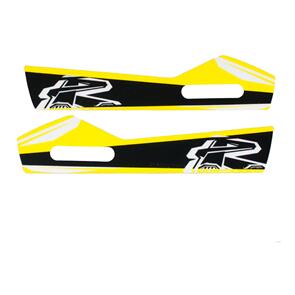 RENTHAL HANDGUARD GRAPHIC KIT YELLOW HG-100-GK-YE