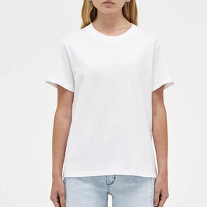 NEUW LOU TISSUE TEE WHITE