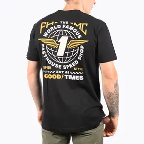 FASTHOUSE RENOWN TEE BLACK