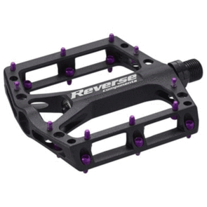 REVERSE BIKE PEDALS BLACK PURPLE