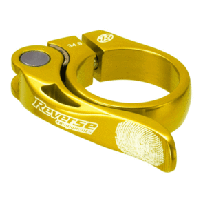 REVERSE SEAT CLAMP - QUICK RELEASE 34.9MM GOLD