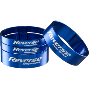 REVERSE STEM SPACER SET ULTRA-LIGHT 1 1/8" BLUE