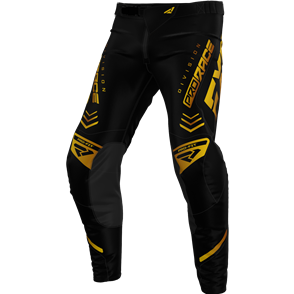 FXR REVO MX PANT 24 - BLACK/GOLD 