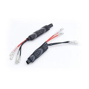 R&G RGR0002BK INLINE RESISTORS (PAIR) 12V-15OHM/11W FOR LED TYPE R&G