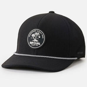 RIP CURL HYDRO ELITE FLEXFIT SNAP BACK CAP BLACK