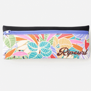 RIP CURL LONG PENCIL CASE VARIETY DARK CHOCOLATE