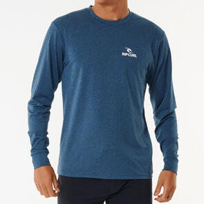 RIP CURL STACK UPF L/S NAVY MARLE