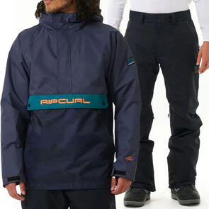 RIP CURL SNOW 2025 ANTI SERIES PRIMAL 10K/10K JACKET + ANTI SERIES ROCKER 20K/20K PANTS