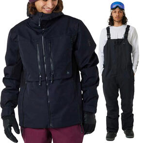 RIP CURL SNOW 2025 ANTI SERIES ULTIMTE BACK COUNTRY 30K/40K JACKET + ANTI SERIES ULTIMATE BACK COUNTRY 30K/40K BIB
