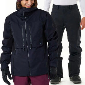 RIP CURL SNOW 2025 ANTI SERIES ULTIMTE BACK COUNTRY 30K/40K JACKET + ANTI SERIES ROCKER 20K/20K PANTS