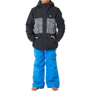 RIP CURL SNOW 2024 YOUTH OLLY SNOW JACKET BONE + OLLY SNOW PANT COBALT