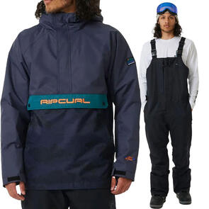 RIP CURL SNOW 2025 ANTI SERIES PRIMAL 10K/10K JACKET + ANTI SERIES ULTIMATE BACK COUNTRY 30K/40K BIB