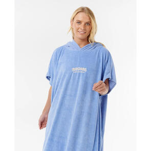 RIP CURL CLASSIC SURF HOODED TOWEL BLUE