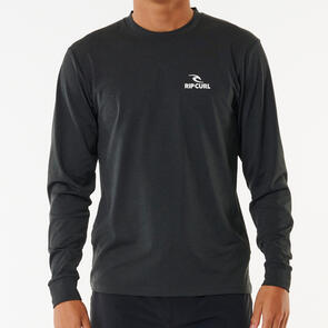 RIP CURL STACK UPF L/S BLACK MARLE
