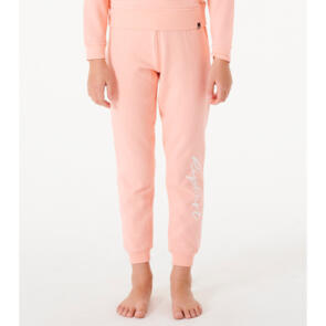 RIP CURL GIRLS SCRIPT TRACKPANT SHELL CORAL