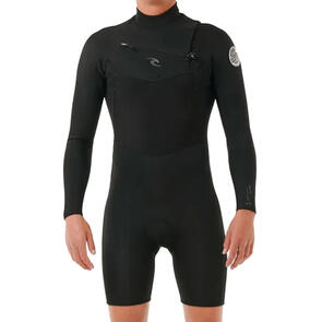 RIP CURL 2024 DAWN PATROL L/SL SPRINGSUIT 22GB C/ZIP BLACK