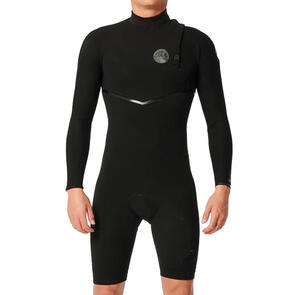 RIP CURL 2024 E BOMB Z/FREE 22GB L/S SPINGSUIT BLACK