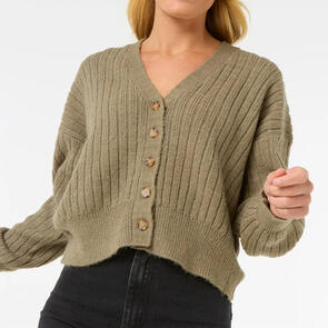 RIP CURL AFTERGLOW CARDI OLIVE