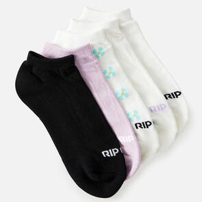 RIP CURL ANKLE SOCK 5-PK MULTICO