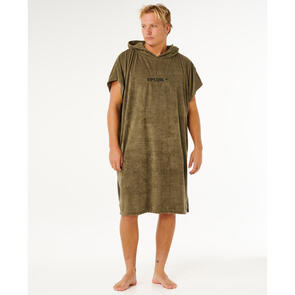 RIP CURL BRAND HOODED TOWEL TOWEL OLIVE