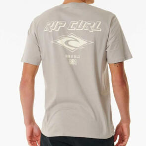 RIP CURL FADE OUT ICON TEE STONE