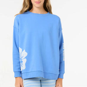 RIP CURL GIRLS BLISS CREW BLUE