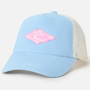 RIP CURL GIRLS ICON CORD TRUCKER HAT BLUE